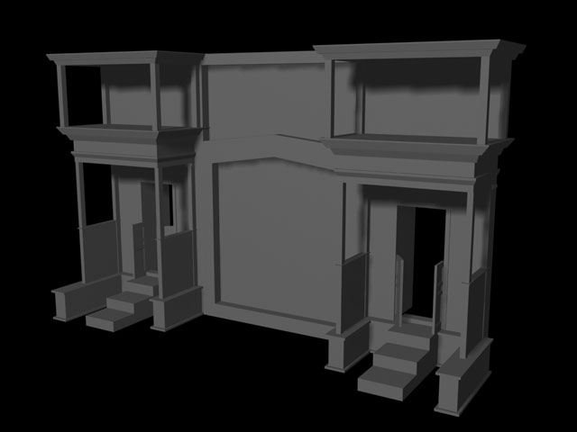 Reconstructed top level image